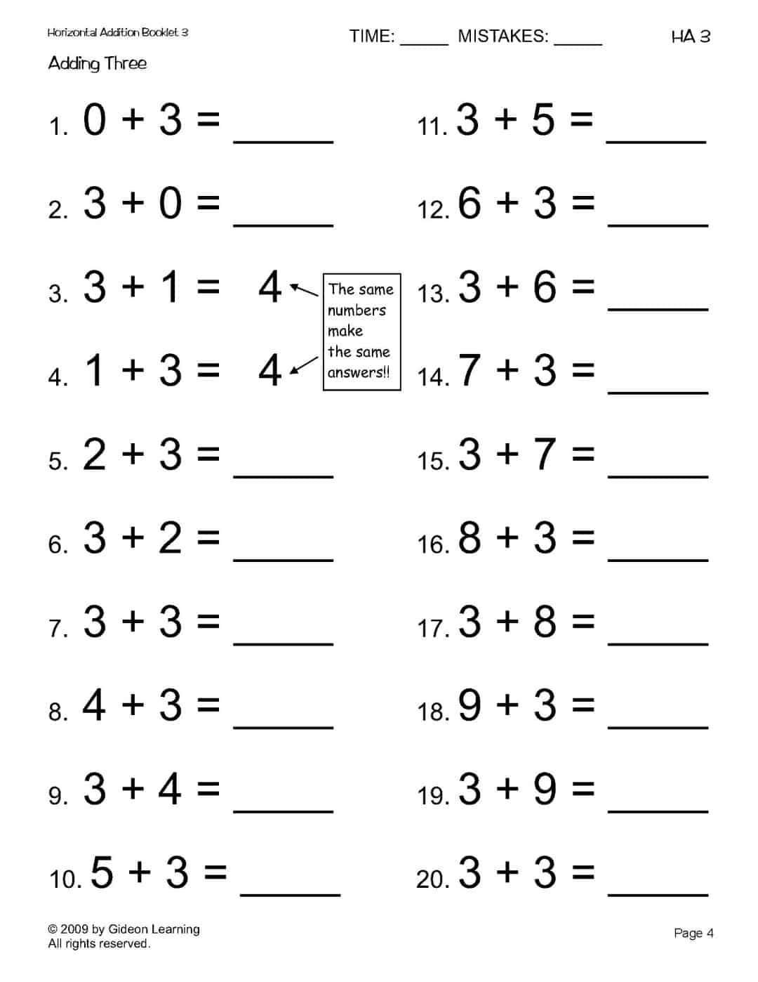 Handwriting Matters | Gideon Math & Reading Programs